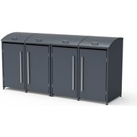 Westmann Mülltonnenbox Moderna – für 4x Tonne von Westmann