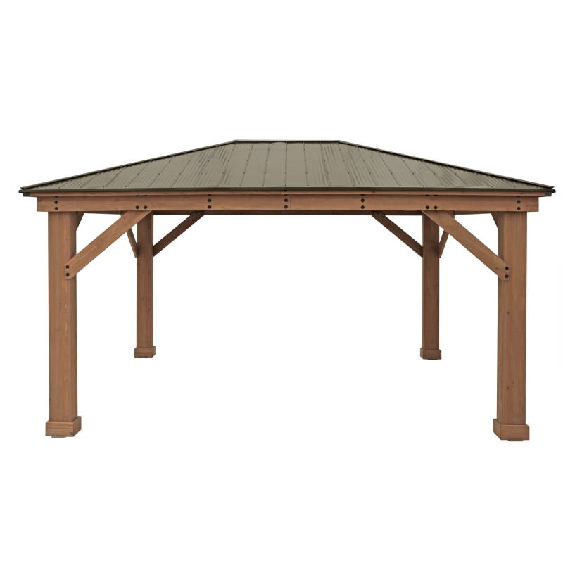 Westmann Pavillon 'Devon 12 x 16' Natur 371 x 490 x 315 cm Westmann Pavillon 'Devon 12 x 16' Natur 371 x 490 x 315 cm von Westmann
