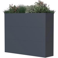 Westmann Pflanzkasten Talus anthrazit Metall B/H/T: ca. 100x77x25 cm Westmann Pflanzkasten Talus anthrazit Metall B/H/T: ca. 100x77x25 cm von Westmann