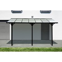 Westmann Terrassendach »Bruce«, schwarz, BxHxT: 435 x 225-270 x 300 cm von Westmann