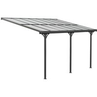 Westmann Terrassenüberdachung Bruce grau Aluminium B/H/T: ca. 434x269x300 cm Westmann Terrassenüberdachung Bruce grau Aluminium B/H/T: ca. 434x269x300 cm von Westmann