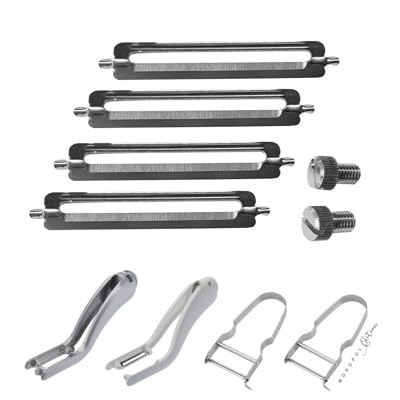 4 Ersatzklingen + 2 Schrauben für 6050, 6060, 6090, 6091 von Westmark