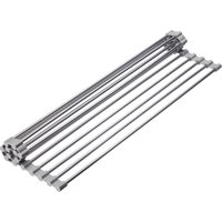 WESTMARK Abtropfmatte "Home" Edelstahl, rollbar von Westmark