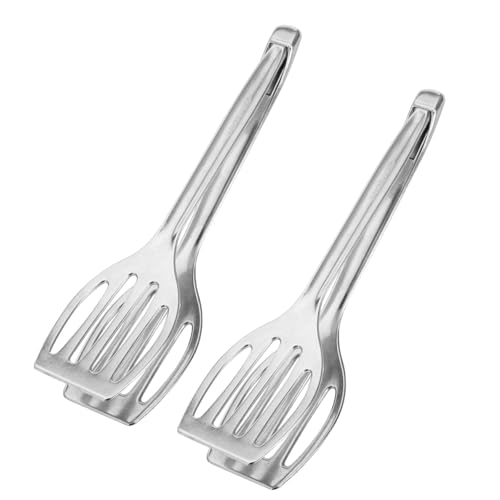 Westmark 2 Doppel-Pfannenwender/Grillzange Duetto – 2 in 1 Pfannenwender und Grillwender, zum Greifen und Wenden, Länge je 27,5 cm, Aluminiumdruckguss – Silber, 211022E3 Westmark 2 Doppel-Pfannenwender/Grillzange Duetto – 2 in 1 Pfannenwender und Grillwender, zum Greifen und Wenden, Länge je 27,5 cm, Aluminiumdruckguss – Silber, 211022E3 von Westmark
