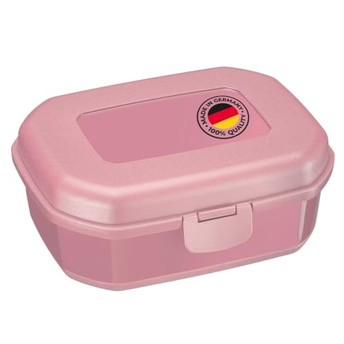 Westmark Brotdose/Snackbox -Maxi- 935 ml, mit Klick-Verschluss, Höhe: ca. 7,4 cm, Kunststoff, Rosa, 2352227P von Westmark