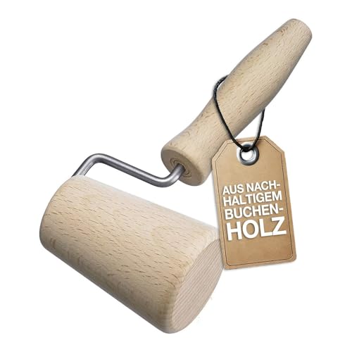 Westmark Backform-/Eckenroller, konisch geformt, für runde Backformen, aus Buchenholz, ø 5,3 cm, Holz, Woody, Hellbraun, 30032270 Westmark Backform-/Eckenroller, konisch geformt, für runde Backformen, aus Buchenholz, ø 5,3 cm, Holz, Woody, Hellbraun, 30032270 von Westmark