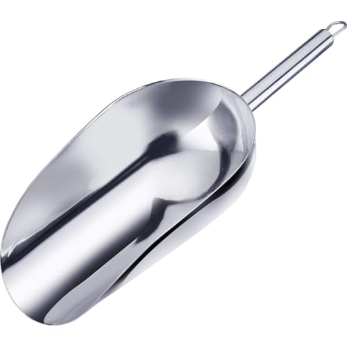 Westmark Back-/Abwiege-/Abfüllschaufel, Füllvolumen: 1000 ml (ca. 1500 g Mehl), Rostfreier Edelstahl, Halia, Silber, 91082270 von Westmark