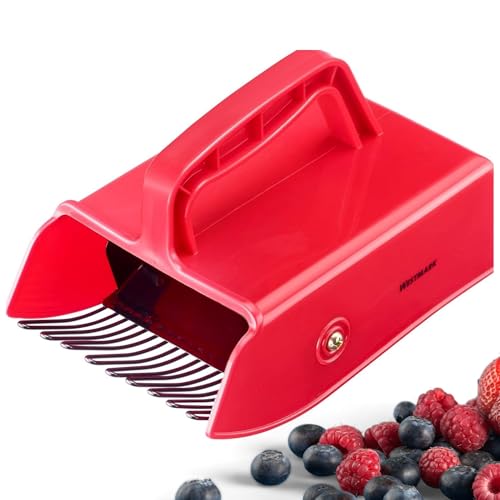 Westmark Beerenpflücker – Ideal zum Pflücken von Heidelbeeren und anderen Wild-Beeren, für den Garten, ohne scharfe Kanten, ergonomischer Griff – BPA-frei von Westmark