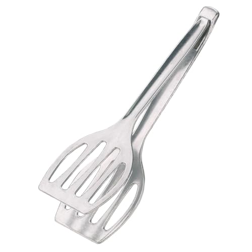 Westmark Doppel-Pfannenwender/Grillzange, Länge: 27,5 cm, Aluminiumdruckguss, Duetto, Silber, 21102260 von Westmark