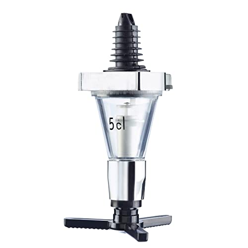 Westmark Dosiergerät, Dosierung pro Ausguss: 5 cl, Kunststoff/Metall, Professional Schwarz/Silber, 95502260 Westmark Dosiergerät, Dosierung pro Ausguss: 5 cl, Kunststoff/Metall, Professional Schwarz/Silber, 95502260 von Westmark