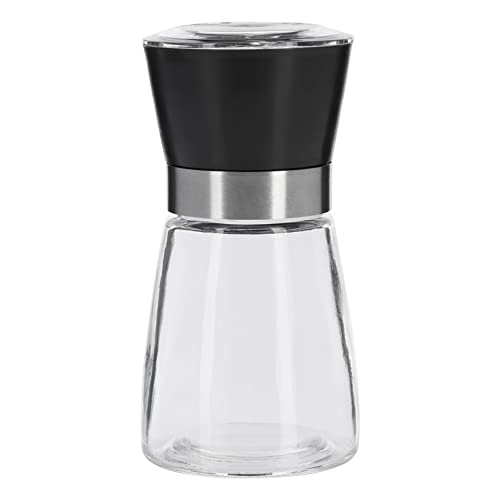 Westmark Gewürzmühle, Mit Keramikmahlwerk, Stufenlose Regulierung, Glas/Kunststoff, Schwarz/Silber/Transparent, 63542260, Blacky, 1 Stück Westmark Gewürzmühle, Mit Keramikmahlwerk, Stufenlose Regulierung, Glas/Kunststoff, Schwarz/Silber/Transparent, 63542260, Blacky, 1 Stück von Westmark