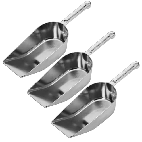 Westmark Haushaltsschaufeln Hygia – 3 praktische Schaufeln zum sauberen Dosieren von trockenen Zutaten wie Zucker und Gewürzen oder Tierfutter und Süßigkeiten – 650 ml von Westmark