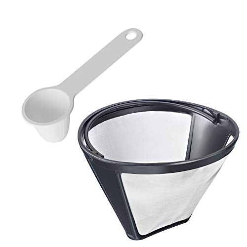Westmark 2tlg, Dauerfilter 6 g Kaffee, Kunststoff/Rostfreier Edelstahl, Weiß/Silber/Schwarz, 244322E6, ABS, Set: Dauer-Kaffeefilter Gr. 4 + Dosierlöffel Westmark 2tlg, Dauerfilter 6 g Kaffee, Kunststoff/Rostfreier Edelstahl, Weiß/Silber/Schwarz, 244322E6, ABS, Set: Dauer-Kaffeefilter Gr. 4 + Dosierlöffel von Westmark