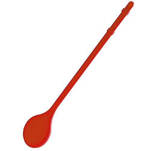 Westmark Koch-/Rührlöffel, Länge: 28,2 cm, Silikon, Silicone, Rot, 15662270 von Westmark