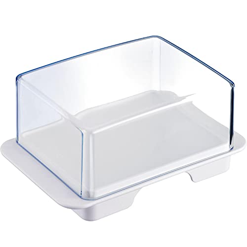 Westmark Kühlschrank-Butterdose, Kunststoff, Exclusiv, Weiß/Transparent, 20862270 von Westmark