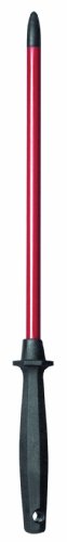 Westmark Wetzstab, Länge: 35,3 cm, Sinterrubin/Kunststoff, Sieger-Long-Life, Rot/Schwarz, 19712260 von Westmark