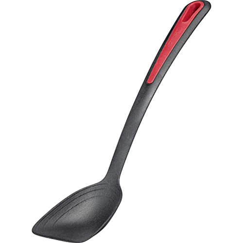 Westmark Pfannenlöffel, Hochhitzebeständig bis 270 °C/ 518 °F, Schaufelförmig, Innenliegende Skala: 15, 30 und 45 ml, Kunststoff, Gallant Plus, Schwarz/Rot, 29622275 Westmark Pfannenlöffel, Hochhitzebeständig bis 270 °C/ 518 °F, Schaufelförmig, Innenliegende Skala: 15, 30 und 45 ml, Kunststoff, Gallant Plus, Schwarz/Rot, 29622275 von Westmark