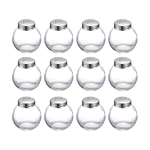 Westmark Pfefferstreuer, 12 Stück, Fassungsvermögen: je 50 ml, Glas/Edelstahl, Roma, Silber/Transparent, 654822E2 Westmark Pfefferstreuer, 12 Stück, Fassungsvermögen: je 50 ml, Glas/Edelstahl, Roma, Silber/Transparent, 654822E2 von Westmark