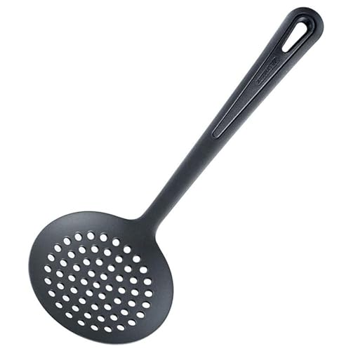 Westmark Schaumlöffel, Hitzebeständig bis 270 °C, PPA, Länge: 32,2 cm, Gentle Plus, Schwarz, 28502275 von Westmark