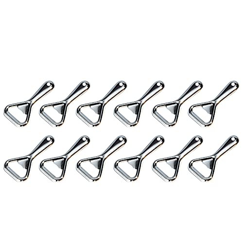 Westmark 12 Flaschenöffner/Kapselheber für Flaschen mit Kronkorken, Stahl/Metall, Silber, 109422E3 von Westmark