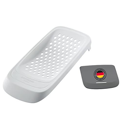 Westmark Spätzlereibe mit flexiblem Schaber, Kunststoff, Weiß/Grau, 61132270 Westmark Spätzlereibe mit flexiblem Schaber, Kunststoff, Weiß/Grau, 61132270 von Westmark