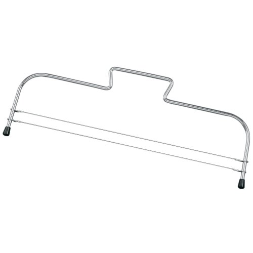 Westmark Tortenbodenteiler/Tortenschneider mit 2 gezahnten Schneiddrähten, Rostfreier Edelstahl, Länge: 32 cm, Simplex-Duo, Silber, 71602270 Westmark Tortenbodenteiler/Tortenschneider mit 2 gezahnten Schneiddrähten, Rostfreier Edelstahl, Länge: 32 cm, Simplex-Duo, Silber, 71602270 von Westmark