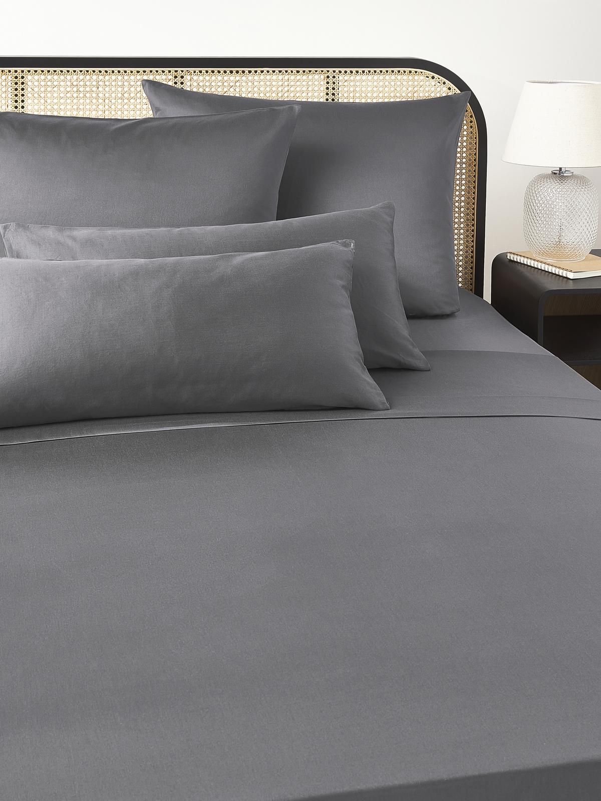 Baumwollsatin-Bettlaken Comfort von Westwing Collection