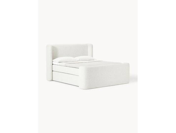 Bouclé-Boxspringbett Perla von Westwing-Collection