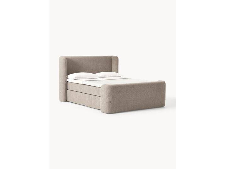 Bouclé-Boxspringbett Perla von Westwing-Collection