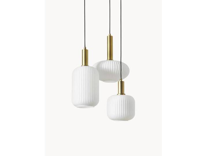 Cluster-Pendelleuchte Candela aus Opalglas von Westwing-Collection