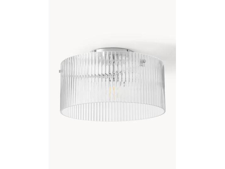 Deckenleuchte Emmi aus geriffeltem Glas von Westwing-Collection