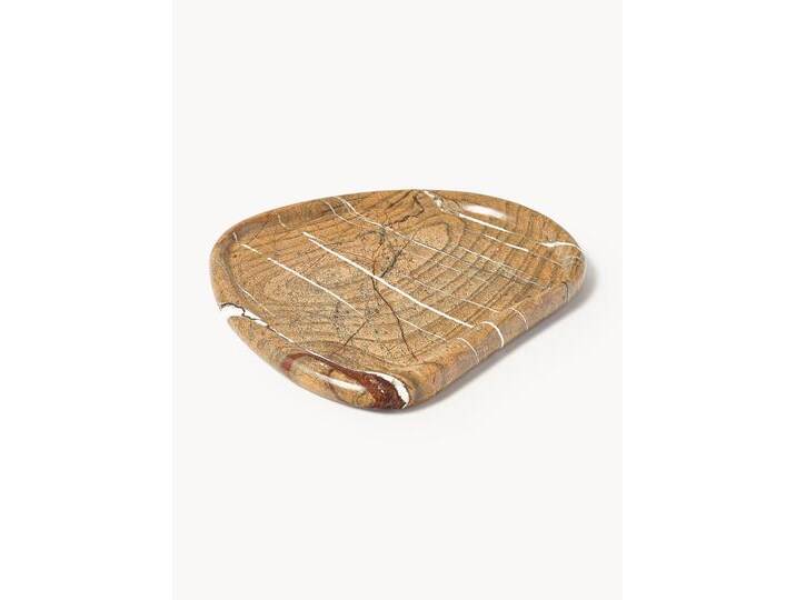 Deko-Tablett Meringue aus Marmor, B 32 cm von Westwing-Collection