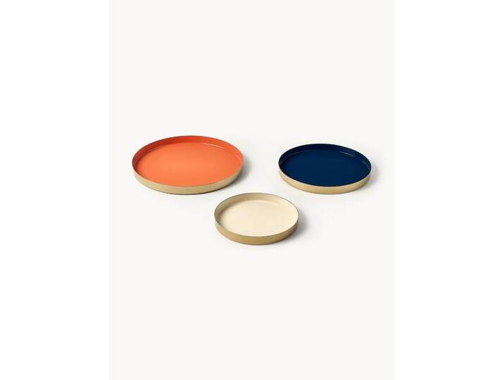 Deko-Tabletts Tavi, 3er-Set von Westwing-Collection