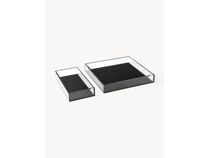 Deko-Tabletts Yuki, 2er-Set von Westwing-Collection