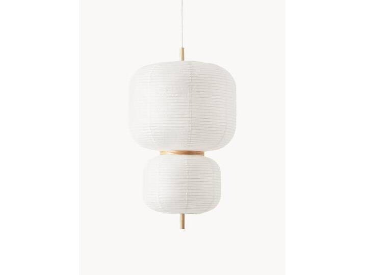 Design Pendelleuchte Misaki aus Reispapier von Westwing-Collection