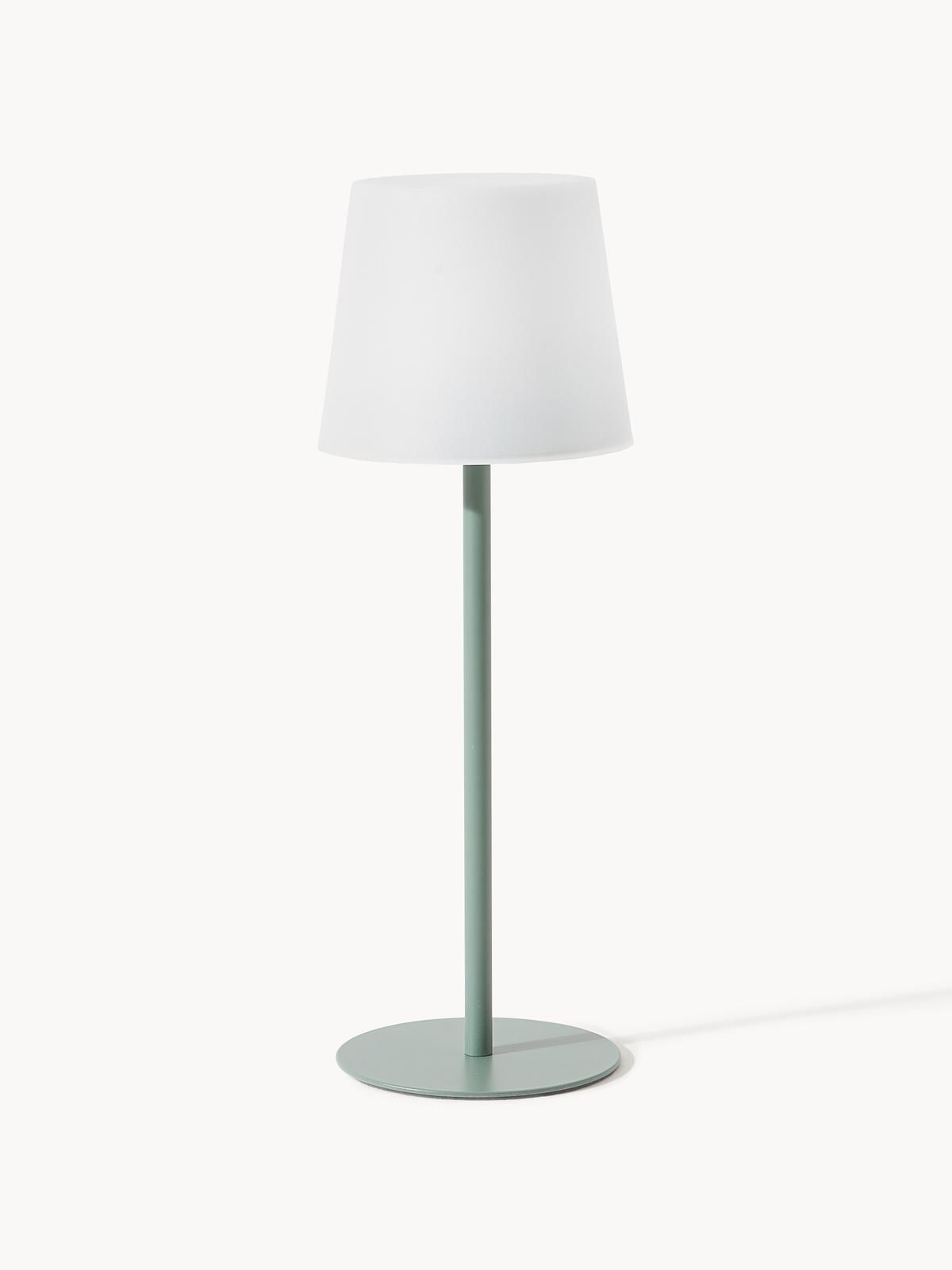 Dimmbare Tischlampe Fausta mit USB-Anschluss von Westwing Collection