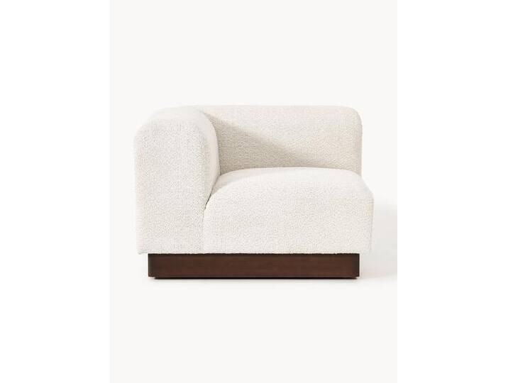 Eckmodul Natalie aus Teddy-Bouclé von Westwing-Collection