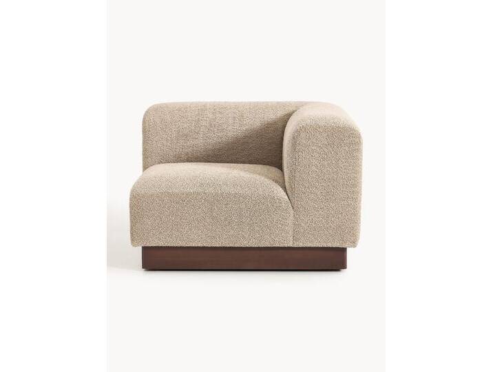 Eckmodul Natalie aus Teddy-Bouclé von Westwing-Collection