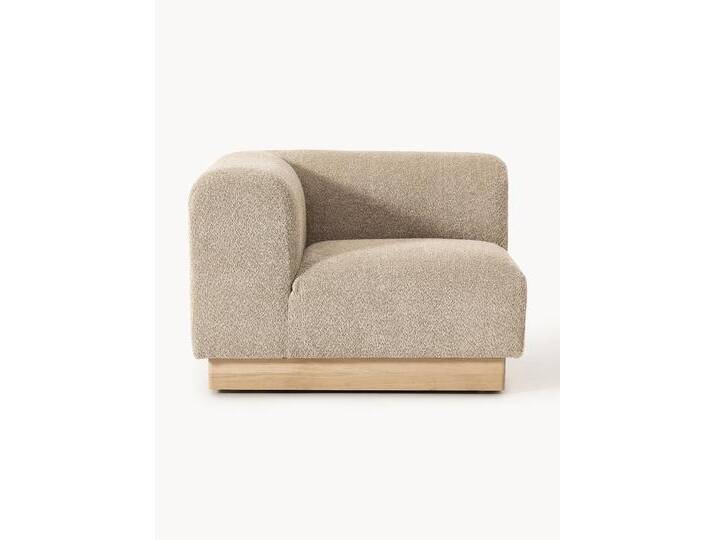 Eckmodul Natalie aus Teddy-Bouclé von Westwing-Collection