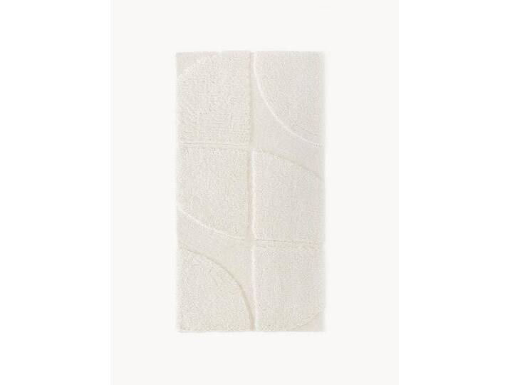 Flauschiger Hochflor-Teppich Jade mit erhabener Hoch-Tief-Struktur von Westwing-Collection