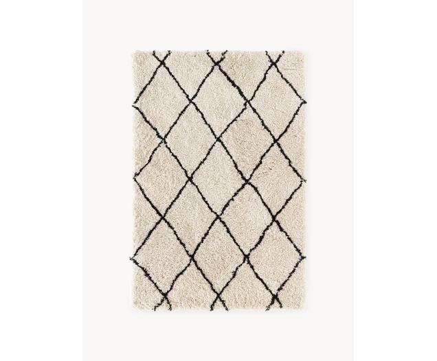 Flauschiger Hochflor-Teppich Naima, handgetuftet von Westwing Collection