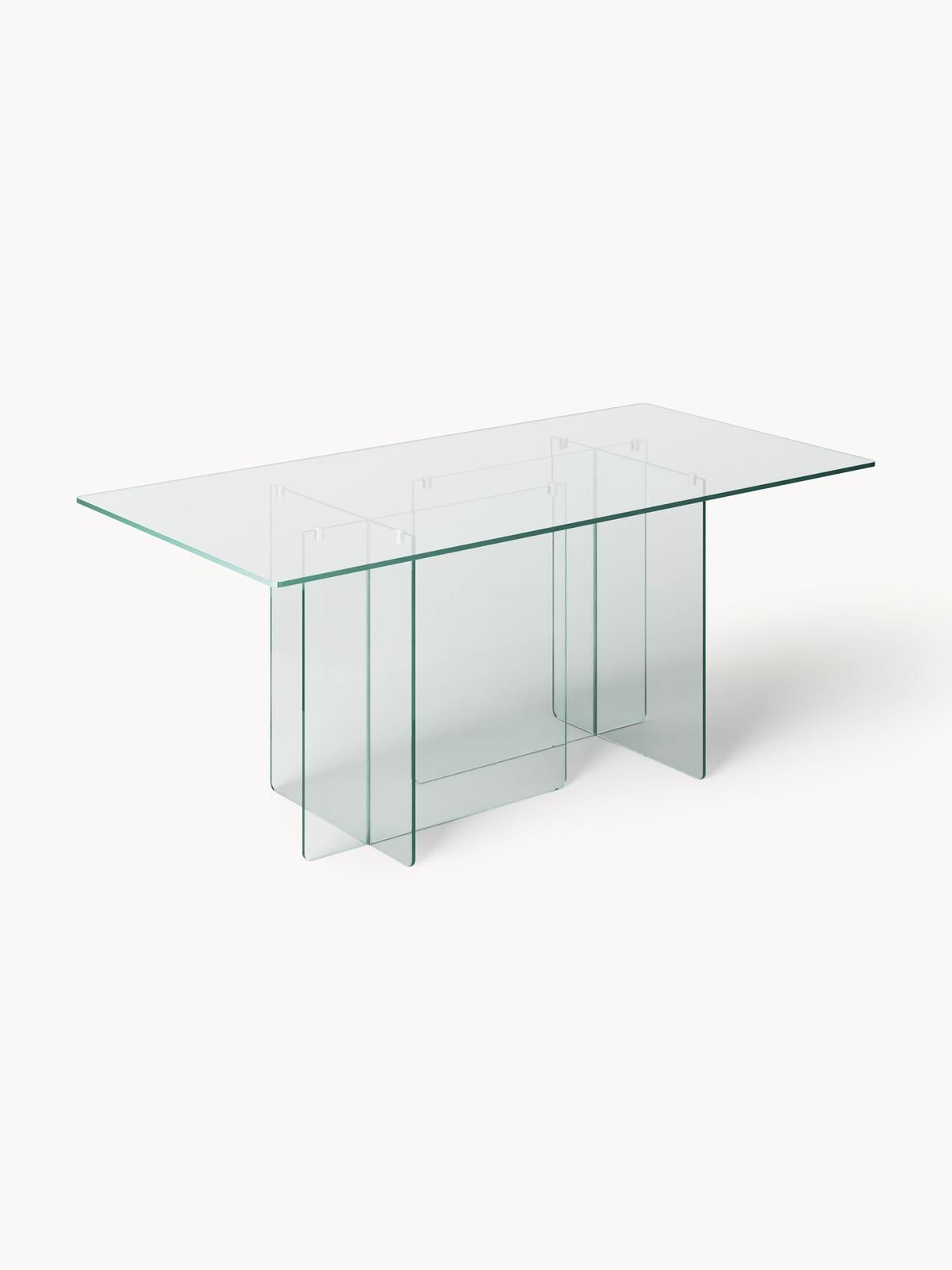 Glas-Esstisch Anouk, 180 x 90 cm von Westwing Collection