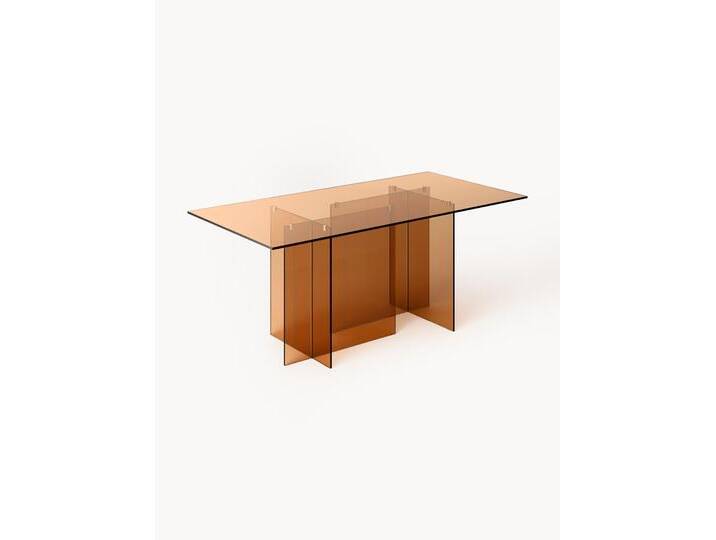 Glas-Esstisch Anouk, 180 x 90 cm von Westwing-Collection
