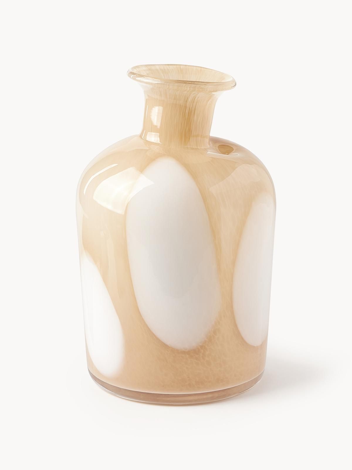 Glas-Vase Ottilie, H 24 cm von Westwing Collection
