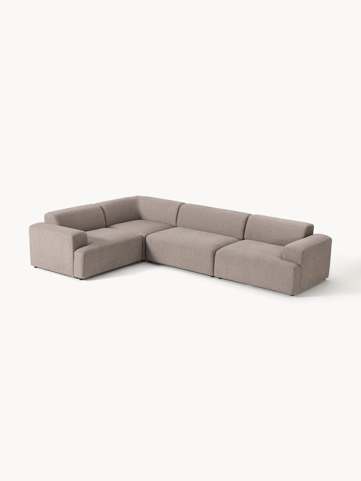 Großes Ecksofa Melva (4-Sitzer) von Westwing Collection