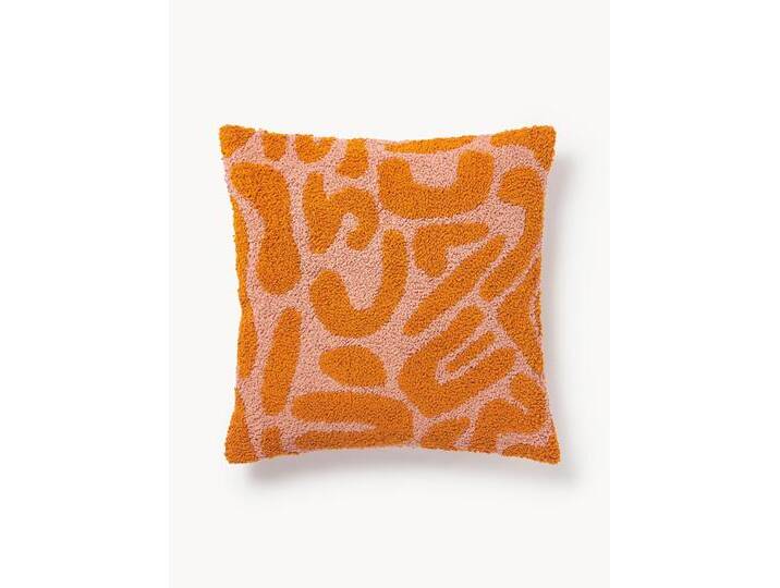 Handgemachte Kissenhülle Soma mit Loop-Tufting von Westwing-Collection