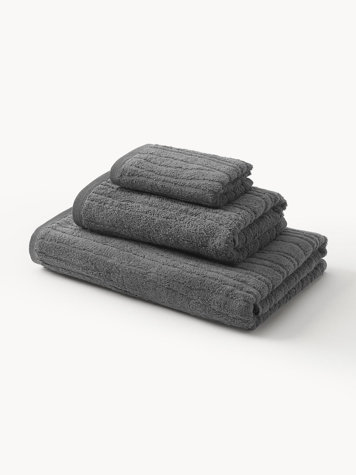 Handtuch-Set Audrina aus Baumwolle, in verschiedenen Setgrößen von Westwing Collection