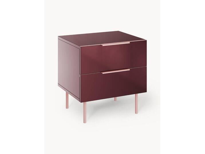 Hochglanz-Nachttisch Lennie von Westwing-Collection