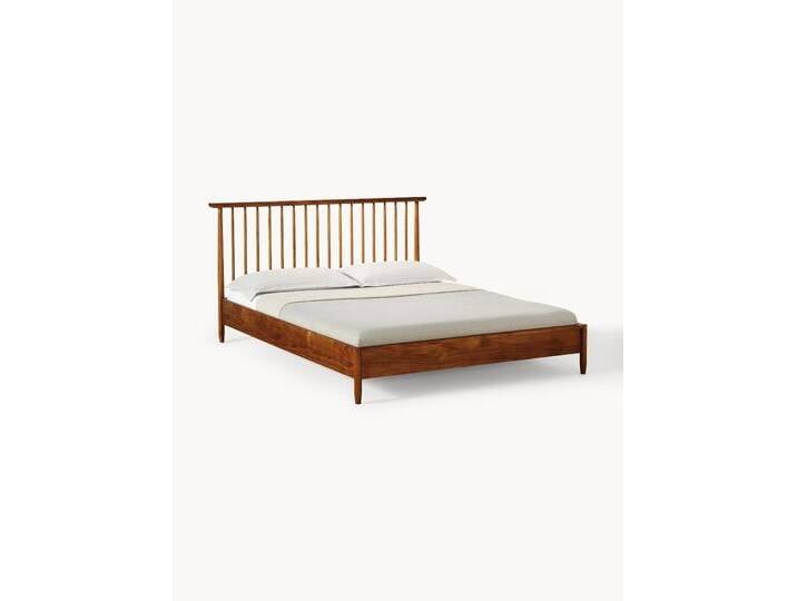 Holzbett Windsor mit Kopfteil aus Kiefernholz von Westwing-Collection