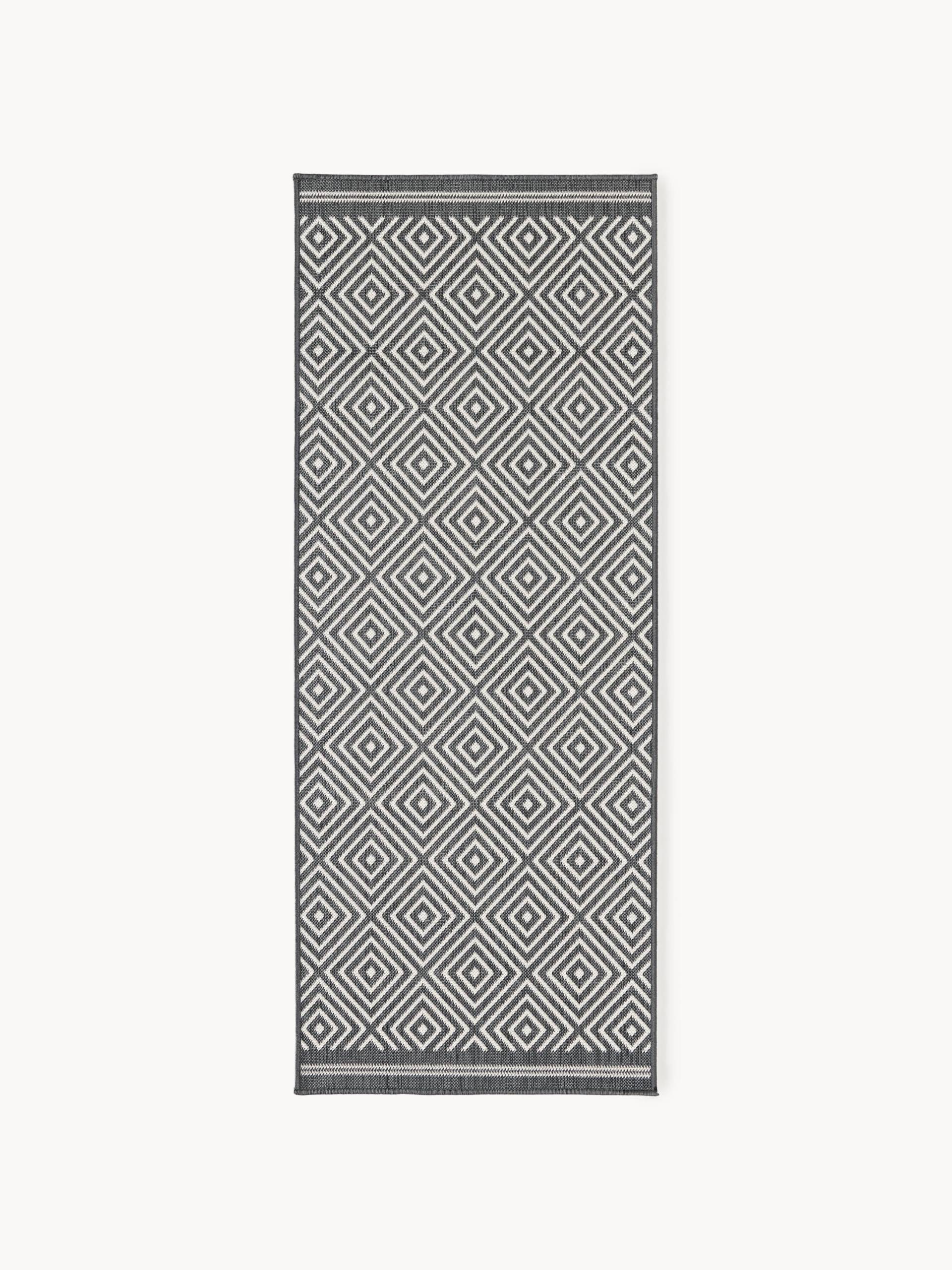 In- & Outdoor-Läufer Reddy mit Rautenmuster In- & Outdoor-Läufer Reddy mit Rautenmuster von Westwing Collection